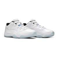 Air Jordan 11 Low 'Legend Blue' AV2187-117 - Weiße Sneaker mit Eisblauer Sohle & Air-Dämpfung