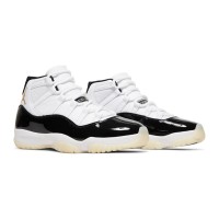 Air Jordan 11 Retro 'DMP' CT8012-170 - Weiße und Schwarze Sneaker mit Goldenem Jumpman-Logo & Milchiger Außensohle
