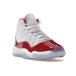 Air Jordan 11 Retro Cherry 378038-116 - パテントレザーとアイシーソールの白と赤のスニーカー