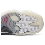Air Jordan 11 Retro 378038-016 – Classic White Sneaker with Red Accents and Milky Outsole