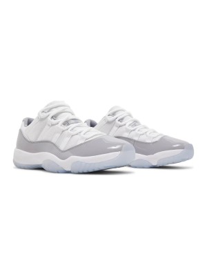 Air Jordan 11 Low Retro Cool Grey AV2187-140 – Iconic White & Grey Sneakers with Patent Leather and Icy Sole