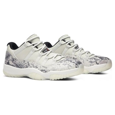Air Jordan 11 Low "Light Bone Snakeskin" CD6846-002 – Iconic Style with Premium Snakeskin Detailing