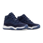 Air Jordan 11 Retro "Heiress" Velvet AR0715-441 – Luxurious Navy Suede & Velvet Sneaker with Premium Finish