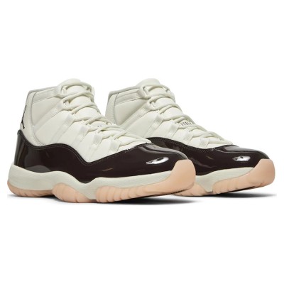 Air Jordan 11 Retro "Neapolitan" AR0715-101 - Classic White & Dark Mocha with Cream Sole for Timeless Style