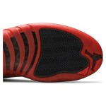 Air Jordan 12 レトロ "フルゲーム" 136001-063 - プレミアムレザーの象徴的な黒と赤のスニーカー