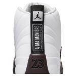Air Jordan 12 Retro "ホワイト/バーガンディ" DV6989-100 - エレガントなホワイトスニーカーとバーガンディスエードアクセント
