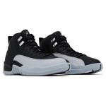 Air Jordan 12 Retro "ブラック/グレー" CT8013-010 - 高級レザーを使用したクラシックなブラックとグレーのスニーカー