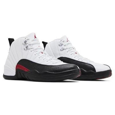 Air Jordan 12 Retro CT8013-162 - Classic White and Black with Red Accents for Timeless Style