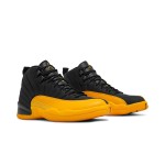 Air Jordan 12 Retro University Gold Black 130690-070 Men’s Leather Basketball Shoes