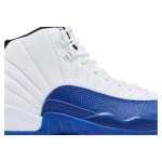 Air Jordan 12 Retro Game Royal CT8013-140 - ホワイトとブルーのプレミアムレザースニーカー