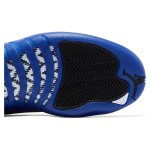 Air Jordan 12 Retro Game Royal CT8013-140 - ホワイトとブルーのプレミアムレザースニーカー