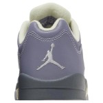 Air Jordan 5 Low FJ4563-500 インディゴヘーズ スニーカー 反射タンと半透明ソール付き