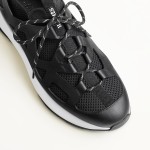 HERMES Katana Sneakers H251981ZH01390 Noir men luxury black sport sneakers side view