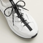 HERMES Katana white men’s luxury sport sneakers side view