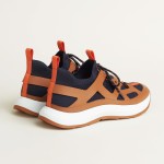 HERMES Katana Marine Naturel men luxury sport sneakers side view