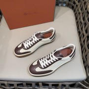 Loro Piana Tennis Walk Sneaker Chocolate Brown – Quiet Luxury Low Top Casual Shoes for Men