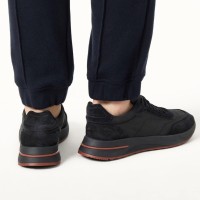 Loro Piana Week End Walk Sneaker Black FAQ2222_8000 – Storm System Microfiber Casual Shoes for Men