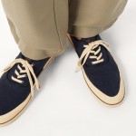 Loro Piana Nantucket Walk Sneaker FAR1445 W000 Blue Navy luxury canvas sneaker for men and women