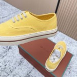 Loro Piana Nantucket Walk Sneaker FAR1445 20I8 Minty Lemon luxury canvas resort sneakers