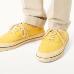 Loro Piana Nantucket Walk Sneaker FAR1445 20I8 Minty Lemon luxury canvas resort sneakers