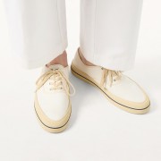 Loro Piana Nantucket Walk Sneaker FAR1445 A018 Natural White – Premium Minimalist Summer Sneakers for Men & Women | Luxury Italian Canvas Shoes