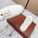 Loro Piana Nantucket Walk Sneaker FAR1445 A018 Natural White luxury summer canvas sneakers