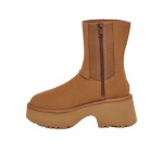 UGG クラシック ツイン シーム ニューハイツ プラットフォーム ブーツ - チェスナット 1158313 UGG レディース クラシック ツイン シーム ニューハイツ プラットフォーム ブーツ チェスナット