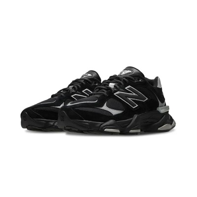 New Balance 9060 U9060FOS Black Reflective – Unisex Chunky Retro Sneaker | Techwear Look mit ABZORB Dämpfung