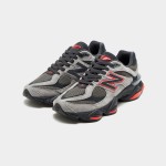 New Balance 9060 U9060JBO Grey Black Red unisex chunky retro sneakers