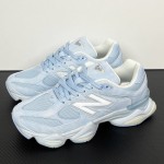 New Balance 9060 Sea Salt Oxford Blue U90607KM icy blue retro futuristic sneakers for men and women