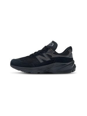 New Balance 990V6 U990BB6 Black Black – Unisex Premium Lauf- & Lifestyle-Sneaker mit FuelCell-Dämpfung