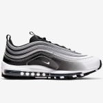 Nike Air Max 97 "Gradient Fade" 921826-016 - Gradient Black-to-White Sneakers Nike Air Max 97 Gradient Fade 921826-016 Black-to-White Gradient Sneakers with Air Cushioning