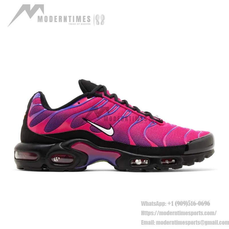 Nike Air Max Plus Fireberry 504133-610 TN sneakers with purple pink gradient upper