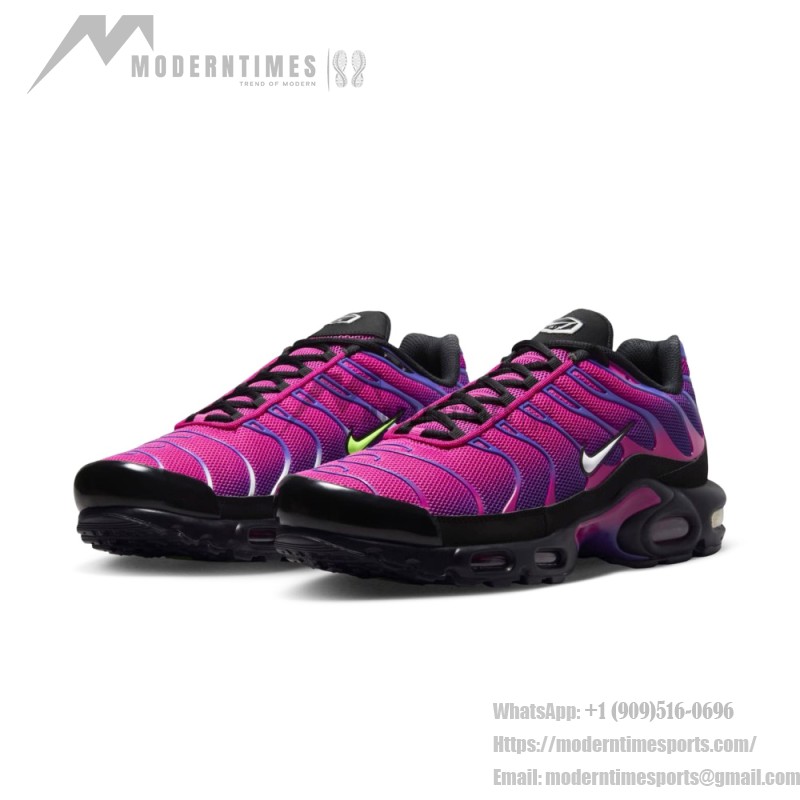 Nike Air Max Plus Fireberry 504133-610 TN sneakers with purple pink gradient upper