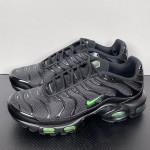 Nike Air Max Plus DM0032-024 Black Green Strike TN sneakers for neon techwear streetwear outfits