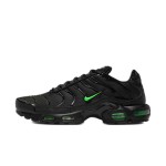 Nike Air Max Plus DM0032-024 Black Green Strike TN sneakers for neon techwear streetwear outfits