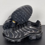 Nike Air Max Plus HJ9743-001 Black Metallic Silver TN sneakers for dark techwear outfits