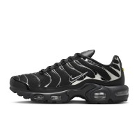 Nike Air Max Plus HJ9743-001 Black Metallic Silver TN Sneakers – Chrome Shadow Streetwear Shoes for Men