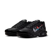 Nike Air Max Plus FJ4224-001 Black Multi Swoosh TN Sneakers – Layered Logo Streetwear Shoes for Men