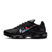 Nike Air Max Plus FJ4224-001 Black Multi Swoosh TN Sneakers – Layered Logo Streetwear Shoes for Men