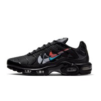 Nike Air Max Plus FJ4224-001 Black Multi Swoosh TN Sneakers – Layered Logo Streetwear Shoes for Men