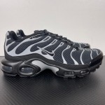 Nike Air Max Plus HQ3029-001 Black Reflective Metallic Silver TN sneakers with reflective streetwear styling