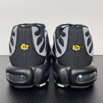 Nike Air Max Plus HQ3029-001 Black Reflective Metallic Silver TN sneakers with reflective streetwear styling