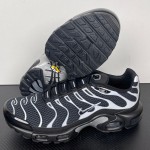 Nike Air Max Plus HQ3029-001 Black Reflective Metallic Silver TN sneakers with reflective streetwear styling