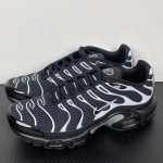 Nike Air Max Plus HQ3029-001 Black Reflective Metallic Silver TN sneakers with reflective streetwear styling