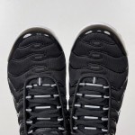 Nike Air Max Plus DM2362-001 Black White Reverse Gradient TN sneakers with monochrome streetwear styling