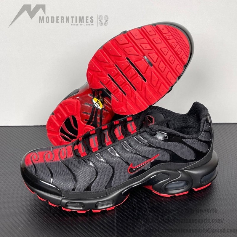 Nike Air Max Plus IM4868-010 Darth Vader Red Lightsaber TN sneakers for dark streetwear outfits