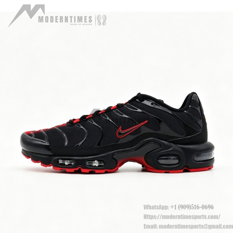 Nike Air Max Plus IM4868-010 Darth Vader Red Lightsaber TN sneakers for dark streetwear outfits
