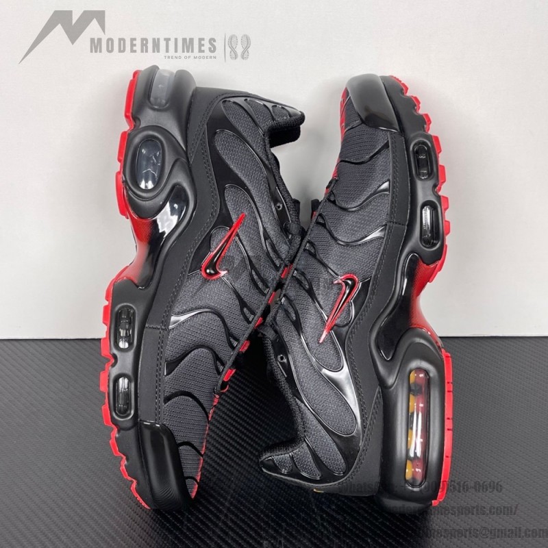 Nike Air Max Plus IM4868-010 Darth Vader Red Lightsaber TN sneakers for dark streetwear outfits
