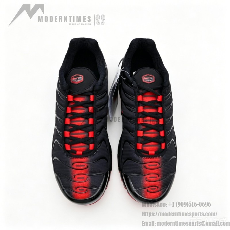 Nike Air Max Plus IM4868-010 Darth Vader Red Lightsaber TN sneakers for dark streetwear outfits